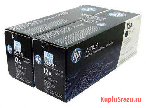Картридж HP 12A - Q2612A заправленный Набережные Челны - изображение 1