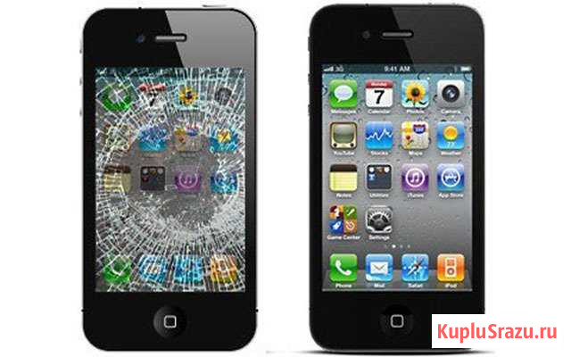 Замена дисплея (модуля) на iPhone 4 5 6 6+ 7 7+ Казань - изображение 1