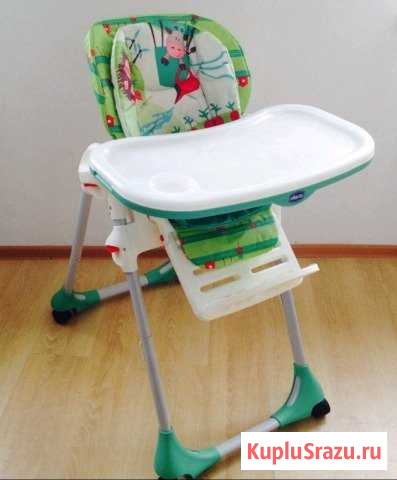 Стульчик для кормления Chicco polly Новоуральск - изображение 1