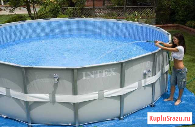 Каркасный бассейн intex Березовский - изображение 1