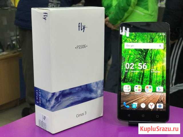 Новый четырехядерный Fly FS506 2Sim гарантия Екатеринбург - изображение 1