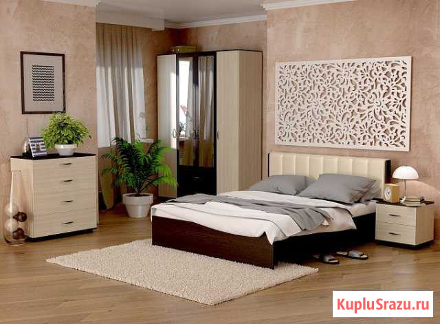 Кровать 1.60/2.0м. Ортопедическое основание Челябинск - изображение 1