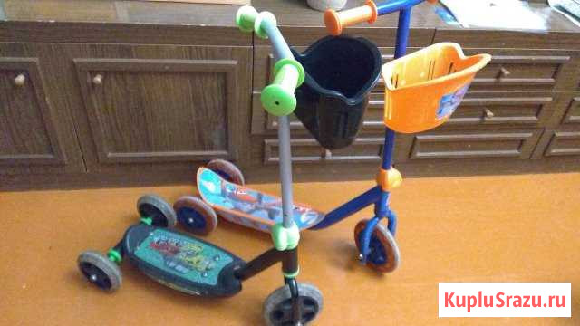Самокаты (2 шт.) для детей 2- 5 лет Нижний Новгород - изображение 1