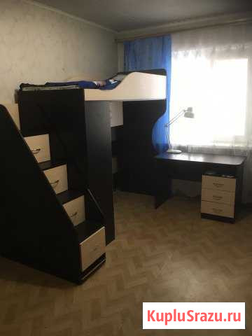 Кровать-чердак с рабочей зоной Гатчина - изображение 1