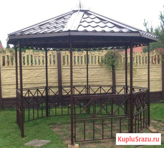 Производство беседок из металла Романовка - изображение 1