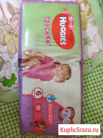 Подгузники-трусики Huggies 6 16-22кг 44 шт Рубцовск - изображение 1