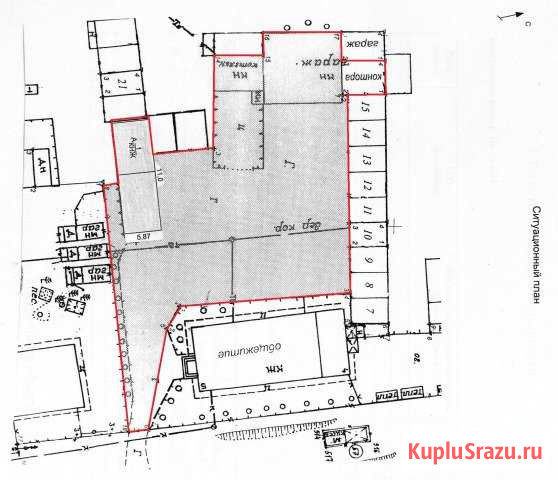 Производственная база (строения, земля), 1700 кв.м. Тында - изображение 1