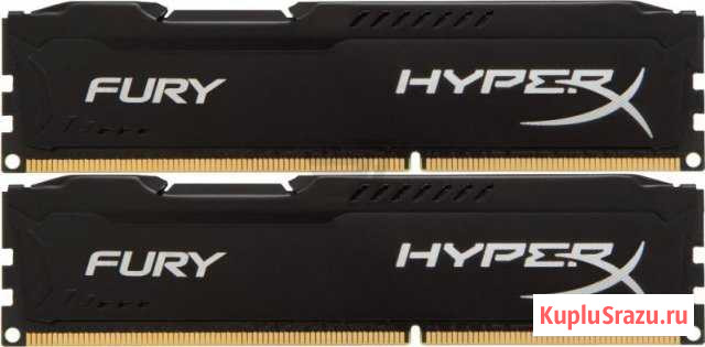 Kingston HyperX fury ddr3 16gb 1866 Благовещенск - изображение 1