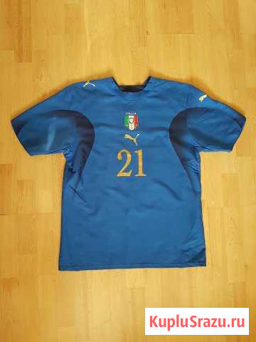 Футболка сборной Италии Puma Pirlo 21 Архангельск - изображение 1