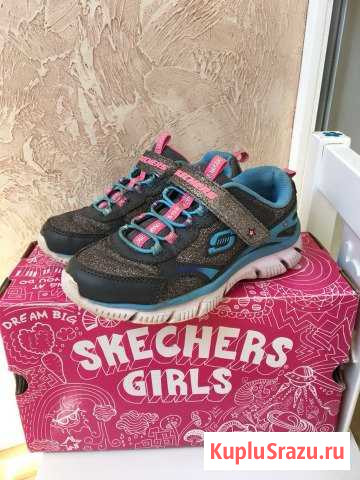 Кроссовки Skechers, для девочек, р.28 Стерлитамак - изображение 1