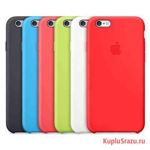 Чехлы (под оригинал) Silicone Case для всех iPhone Туймазы