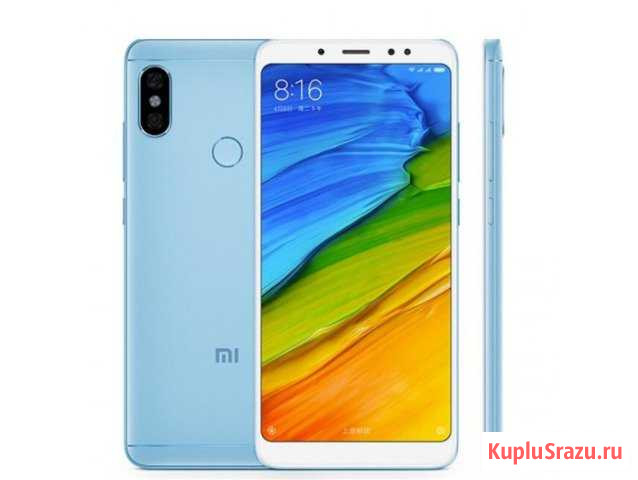 Смартфон Xiaomi Redmi Note 5 64/4GB (голубой) Стерлитамак - изображение 1