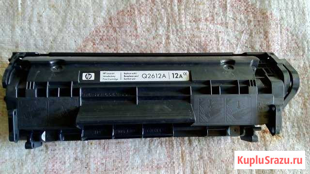 Катриджи Q2612A HP №12А, черный - на мфу Нефтекамск - изображение 1