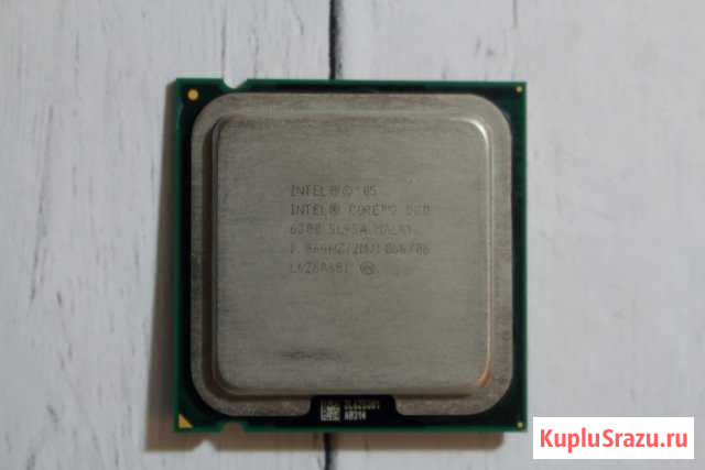 Процессор intel core 2 DUO E6300 с гарантией Уфа - изображение 1