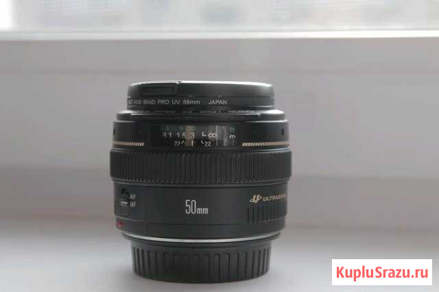 Объектив canon 50mm 1.4 Губкин - изображение 1