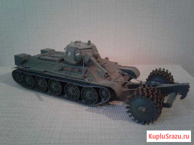 Т-34 с минным тралом Владимир - изображение 1