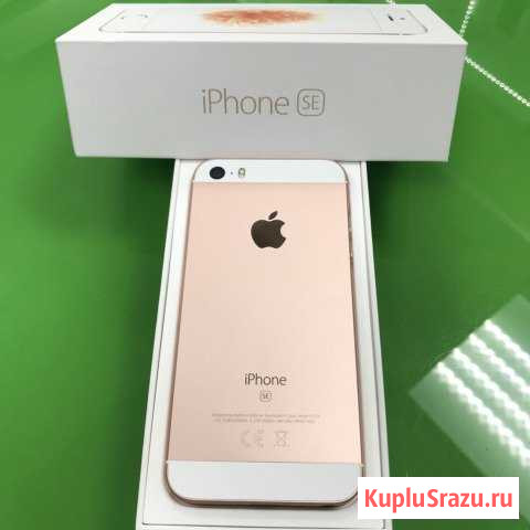 iPhone SE 32гб Rose Gold на гарантий Махачкала - изображение 1