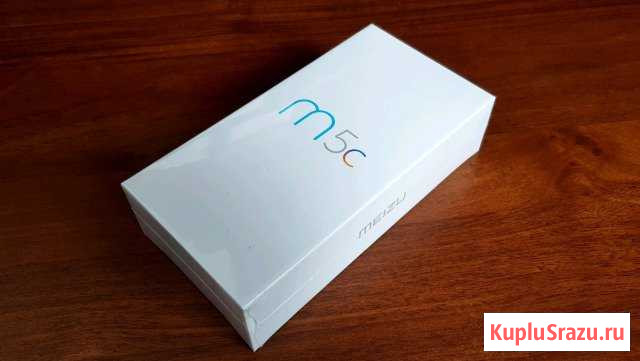 Новый Meizu M5c (RAM 2Gb, ROM 16Gb) Gold Иркутск - изображение 1
