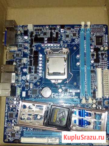 Ga-h55m-s2h rev 1.1 + i3 540 Иркутск - изображение 1