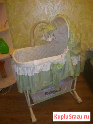 Колыбель Babytone зеленая Черняховск - изображение 1