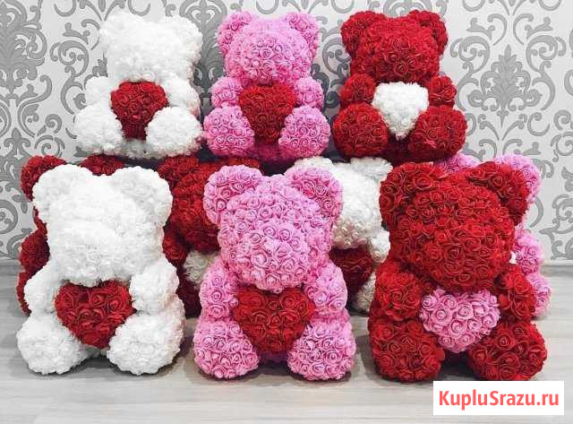 Мишки из роз Калуга - изображение 1