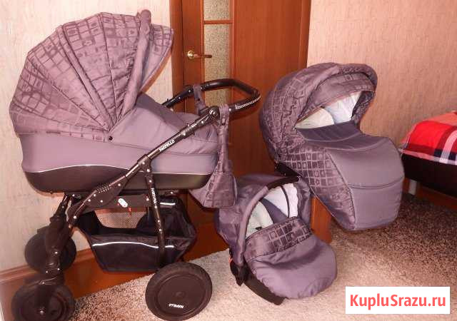 Коляска 3 в 1 farfello fortuna Междуреченск - изображение 1