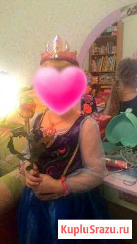 Платье принцесса Анна + корона на 5-7 лет Киров - изображение 1