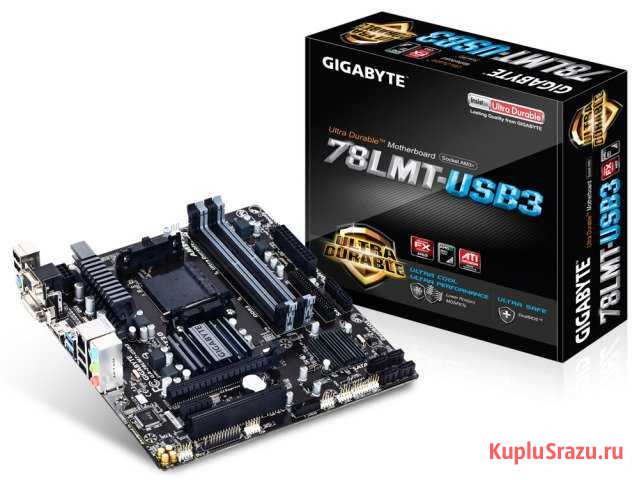 Материнская плата gigabyte GA-78LMT-USB3 R2 Киров - изображение 1