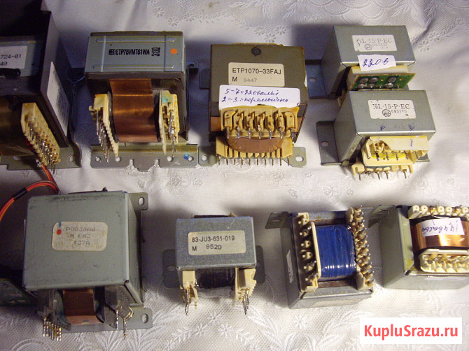 Трансформаторы от музыкально центра и не только 9 штук Челябинск - изображение 3