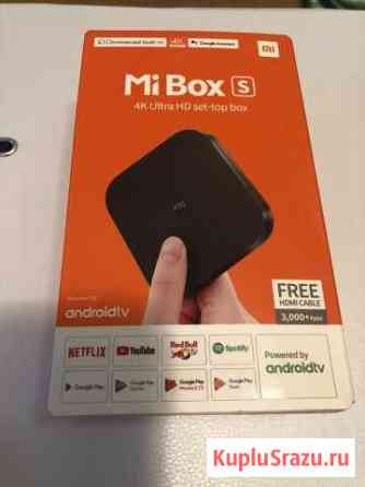 Smart TV приставка новая mi box s Красногорск