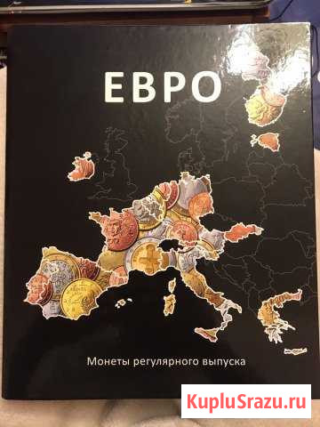 Альбом для монет - монеты евро регулярного выпуска Королев - изображение 1