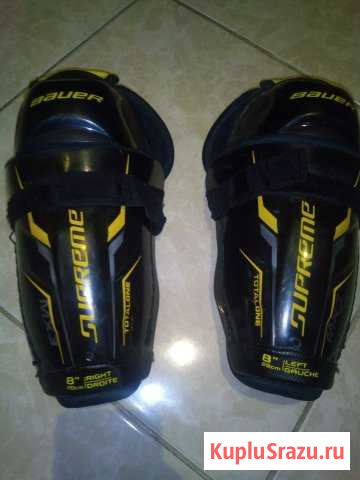Щитки хоккейные Bauer Железнодорожный - изображение 1