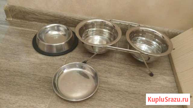 Миски для кошки на подставке Долгопрудный - изображение 1