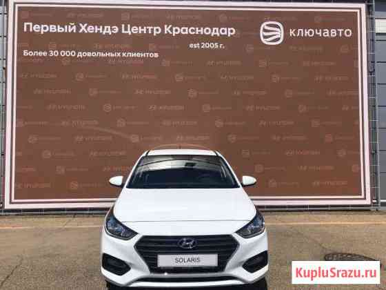 Hyundai Solaris 1.4 МТ, 2019, седан Краснодар