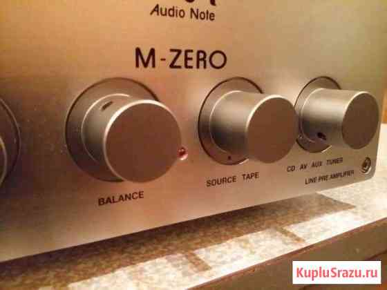 Audio Note M-Zero ламповый пред Химки