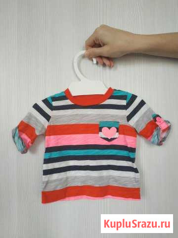 Стильная футболочка Carters 0-3 месяца Сочи - изображение 1