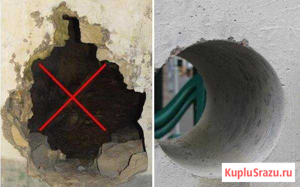 Алмазное бурение, резка проемов, кив Чебаркуль - изображение 1