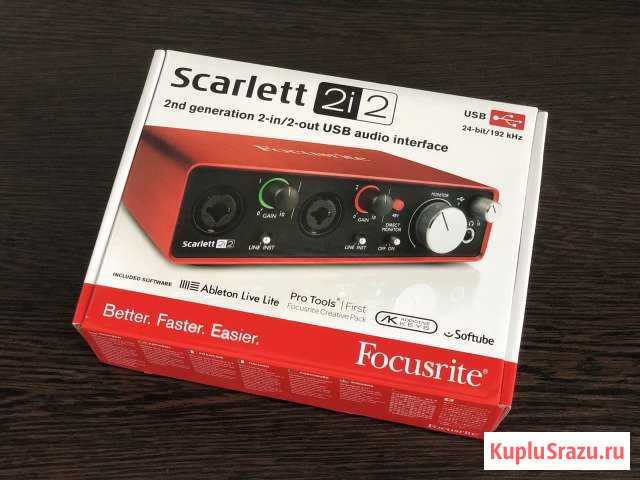 Focusrite Scarlett 2i2 2nd Gen Новороссийск - изображение 1