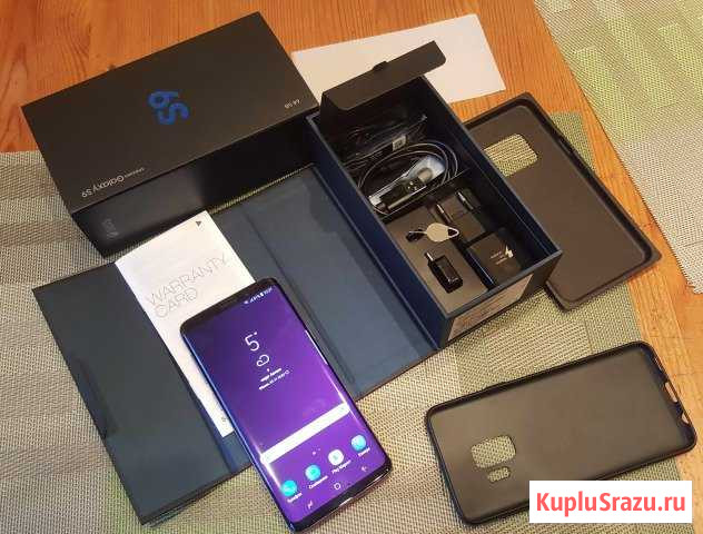SAMSUNG Galaxy S9 SM-G960F/DS 64 Gb Lilac Purple Санкт-Петербург - изображение 1