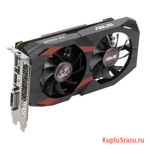 Asus GTX 1050 TI cerberus 4 GB Лениногорск - изображение 1