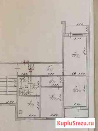 3-к квартира, 75.7 кв.м., 5/5 эт. Валуйки