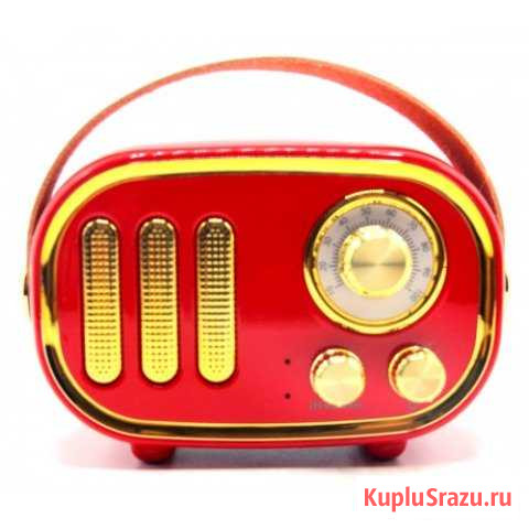 Беспроводная Bluetooth колонка Retro FM01 SD FM ак Белгород - изображение 1