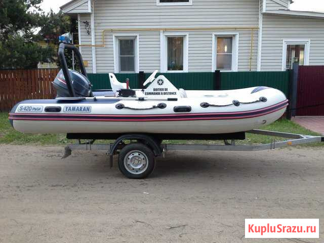 Катерок yamaran-S420 с двигателем yamaha-40 Киров - изображение 1