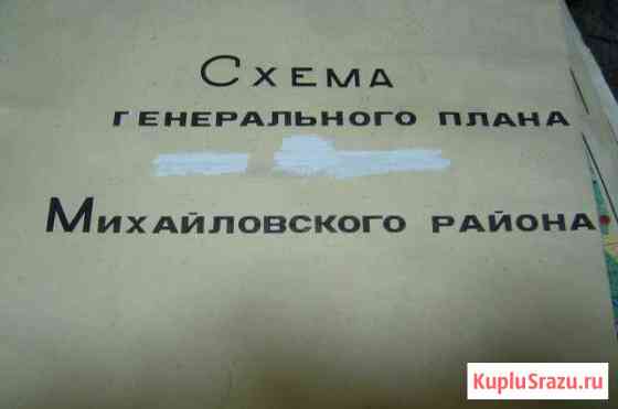 Схема план карта Михайловка