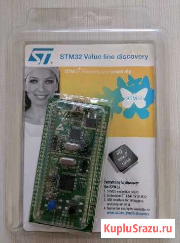 Отладочный комплект STM32VLDiscovery Новокузнецк - изображение 1