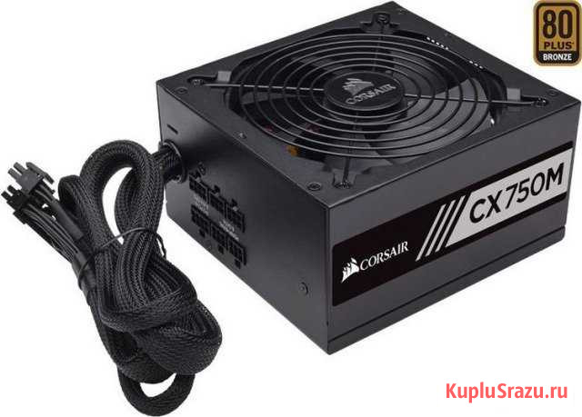 Corsair 750W (модульный, 80Plus) Челябинск - изображение 1