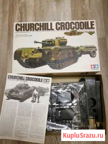 Модель британского танка Churchil Crocodile Барнаул - изображение 1