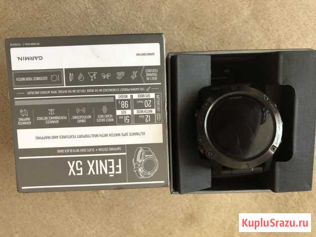 Часы Garmin Fenix 5X Sapphire Edition Зея - изображение 1
