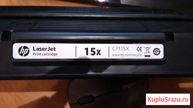 Картридж HP 15X C7115X черный повышенной емкости Каменск-Уральский - изображение 1