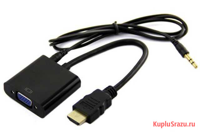 Конвертер / переходник hdmi - VGA Челябинск - изображение 1